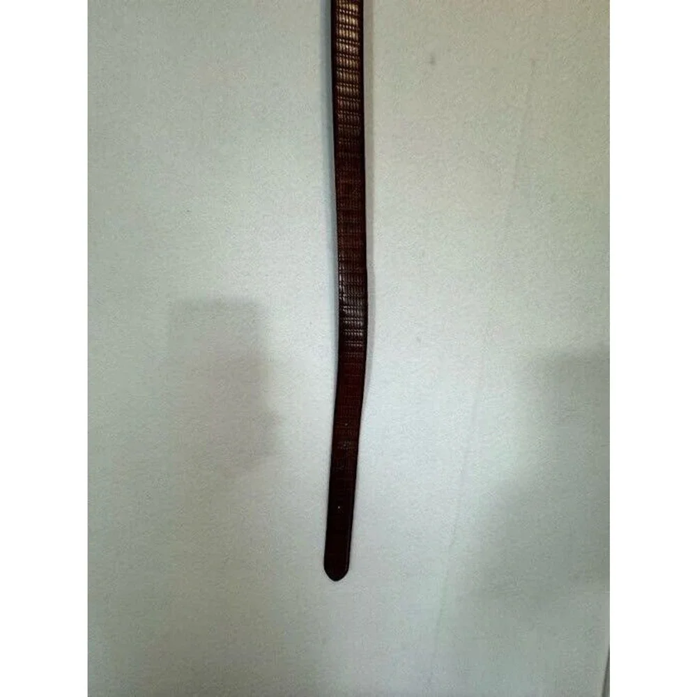 Mens Braided‎ Leather Italian Belt Size 38/95cm